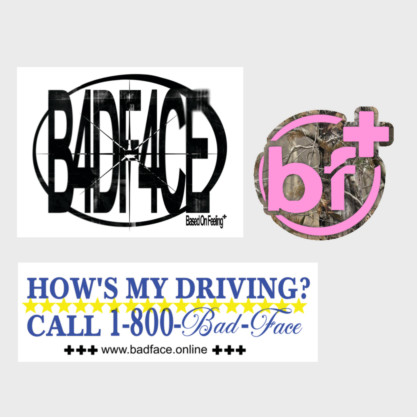 Badface Sticker Pack