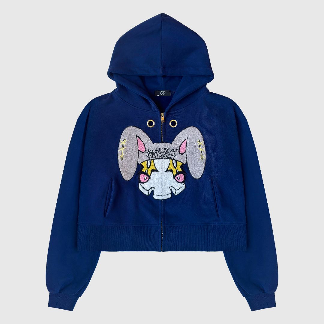 Embroidered Mascot Hoodie
